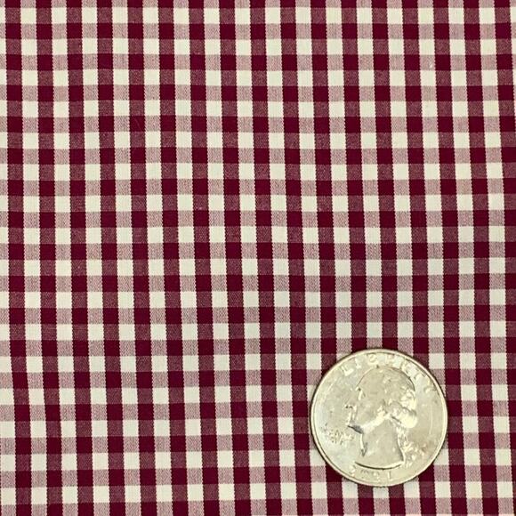 💰Lands End Red Check No Iron Supima Cotton Popover Dress Shirt - Size 18 - Picture 7 of 11